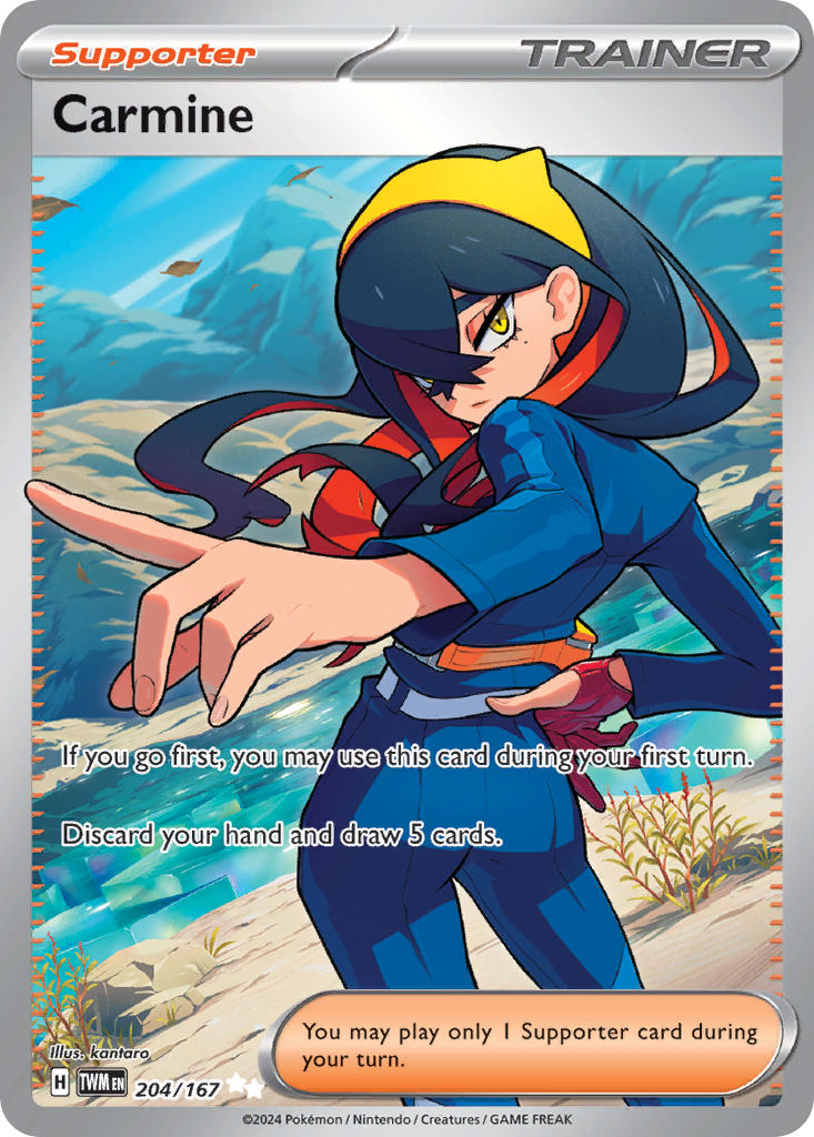 Carmine - 204/167 - Full Art Ultra Rare