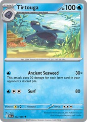 Tirtouga - 022/086 - Uncommon - Reverse Holo