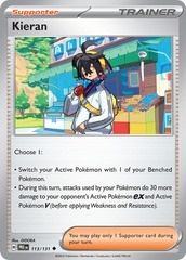 Kieran (Poke Ball Pattern) - 113/131 - Uncommon - Reverse Holo