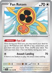 Fan Rotom - 118/142 - Common