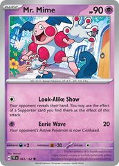 Mr. Mime - 063/162 - Common - Reverse Holo