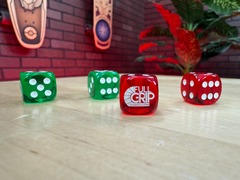 Full Grip Games Dice - 4 Pack (Holiday)