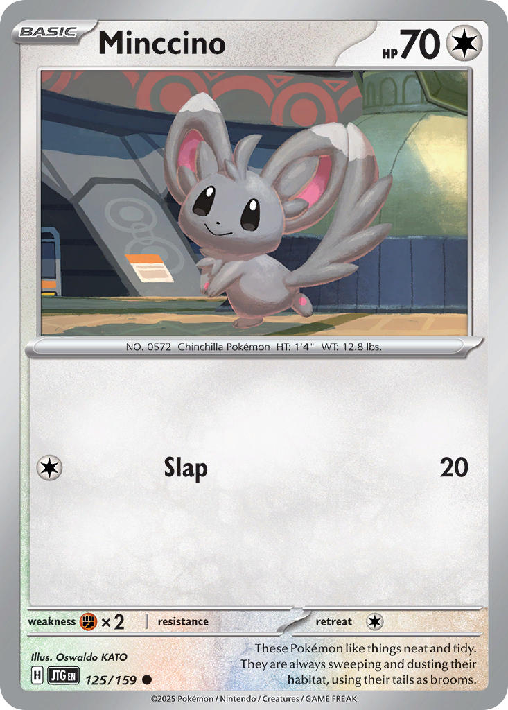 Minccino - 125/159 - Common - Reverse Holo