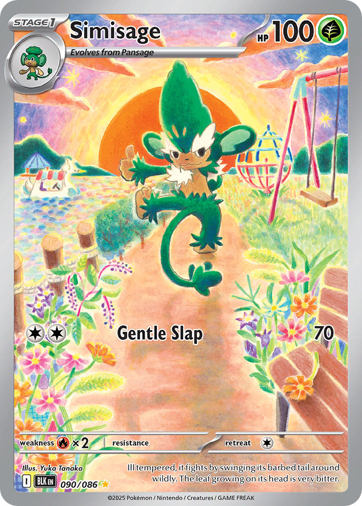 Simisage - 090/086 - Illustration Rare