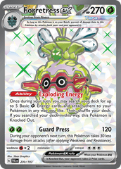 Forretress ex - 230/193 - Full Art Ultra Rare