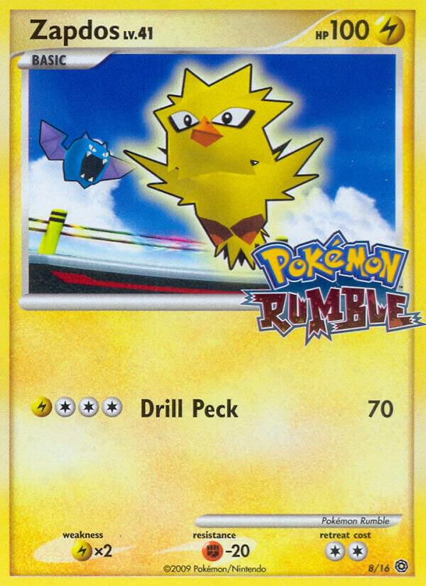 Zapdos - 8/16 - Pokemon Rumble