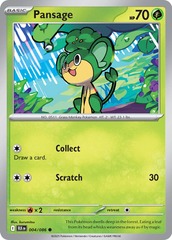 Pansage (Master Ball Pattern) - 004/086 - Common - Holo
