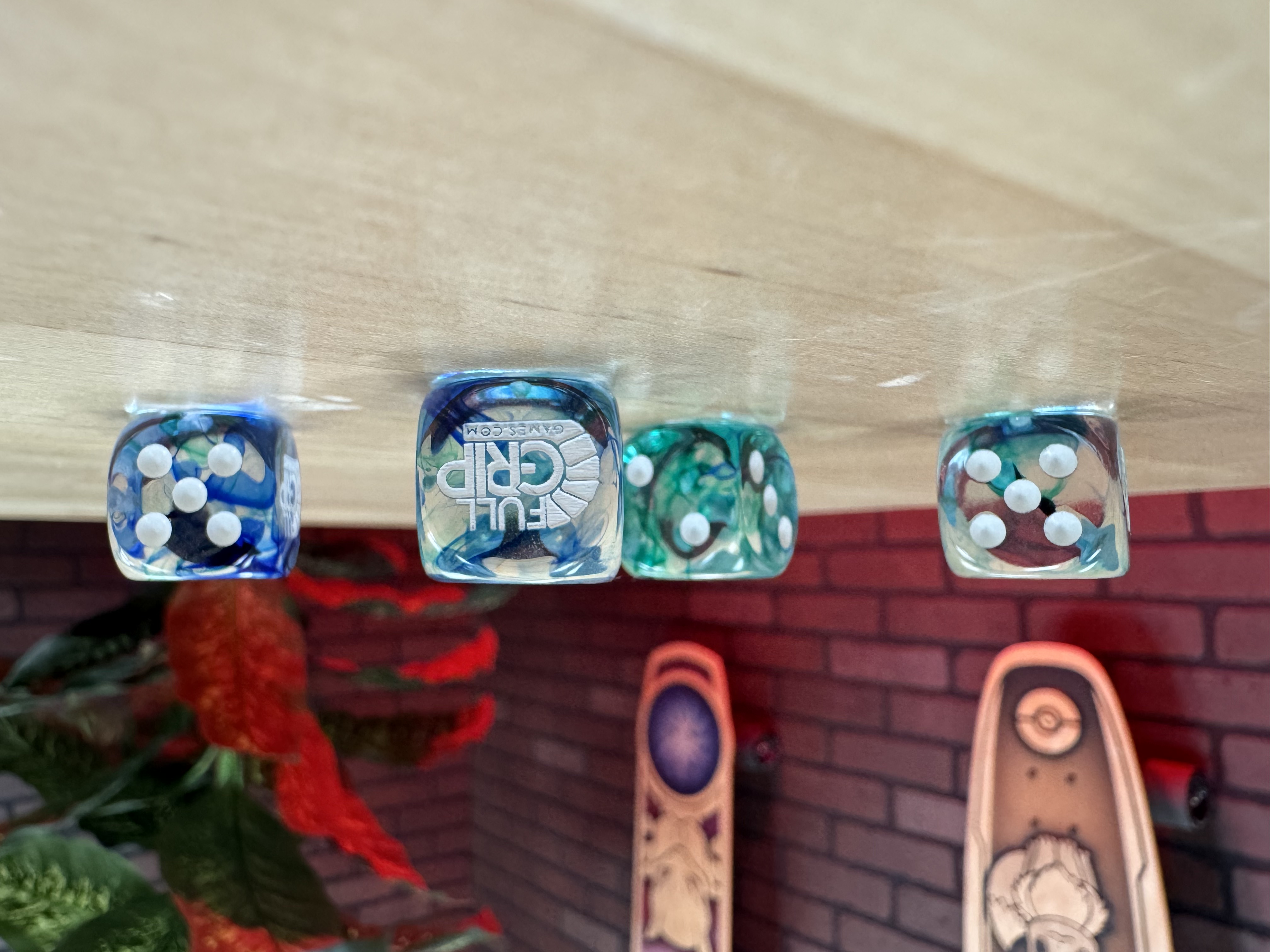 Full Grip Games Dice - 4 Pack (Oceanic)