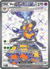 Vespiquen ex - 212/197 - Full Art Ultra Rare