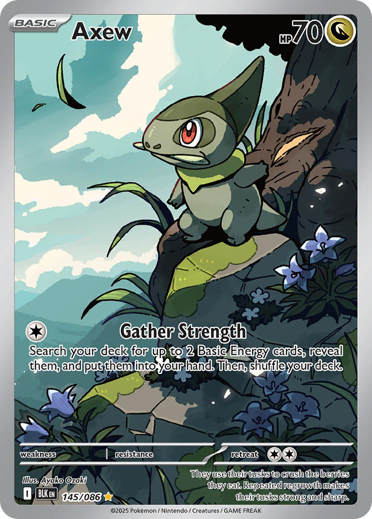 Axew - 145/086 - Illustration Rare