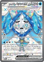 Wellspring Mask Ogerpon ex - 194/167 - Full Art Ultra Rare