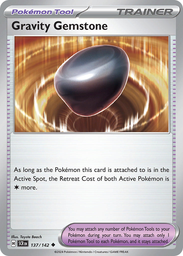 Gravity Gemstone - 137/142 - Uncommon