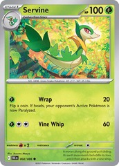 Servine (Master Ball Pattern) - 002/086 - Common - Holo