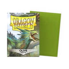 Dragon Shield Sleeves: Matte Olive (Box of 100)