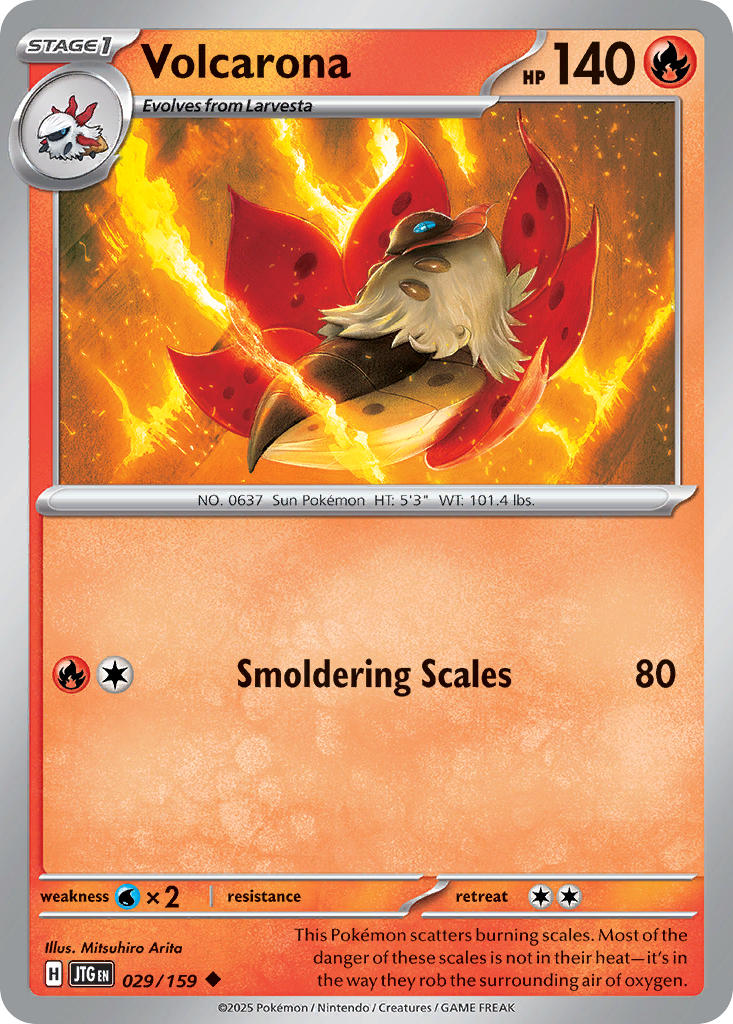 Volcarona - 029/159 - Uncommon