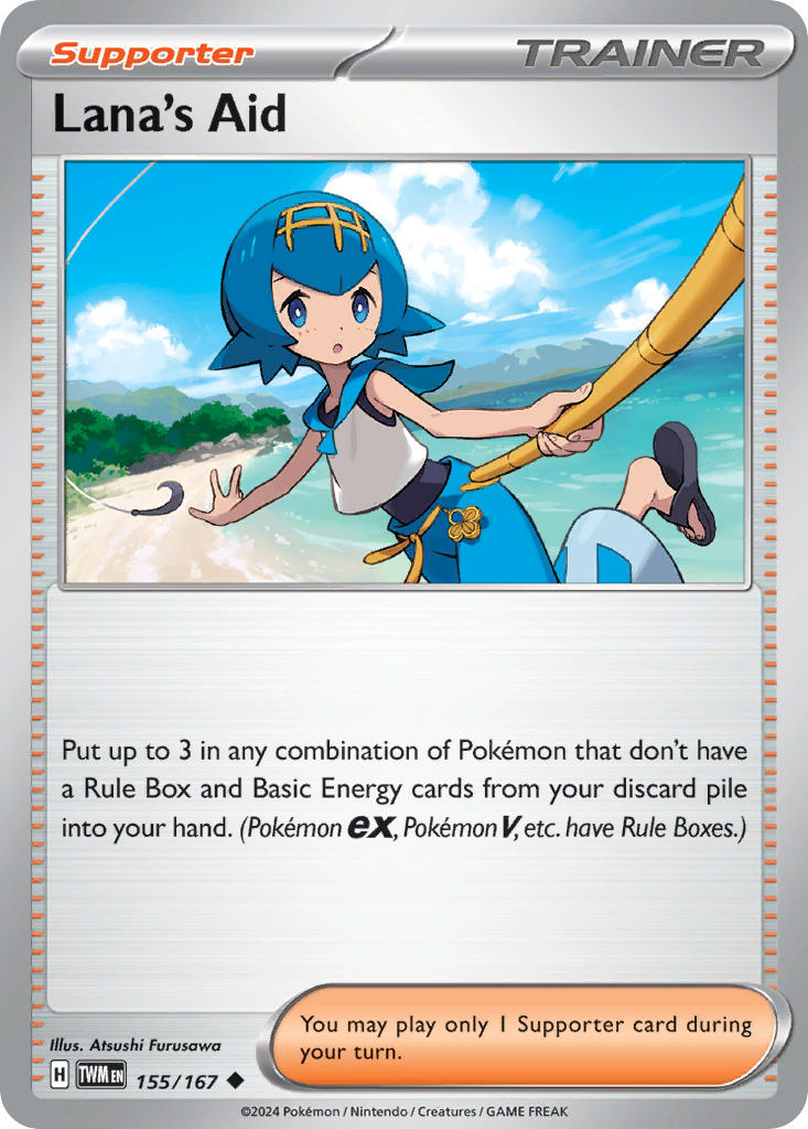 Lanas Aid - 155/167 - Uncommon
