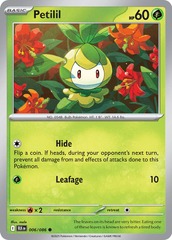 Petilil (Master Ball Pattern) - 006/086 - Common - Holo