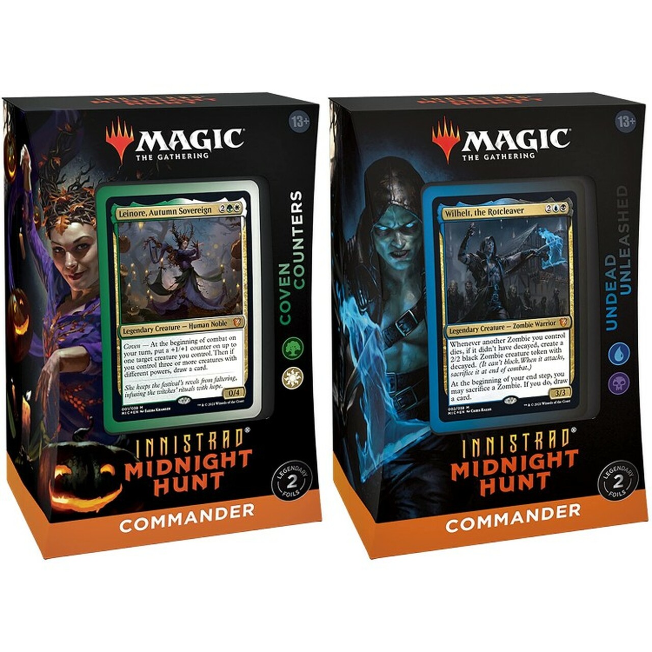 Midnight Hunt Commander Decks - Set of 2