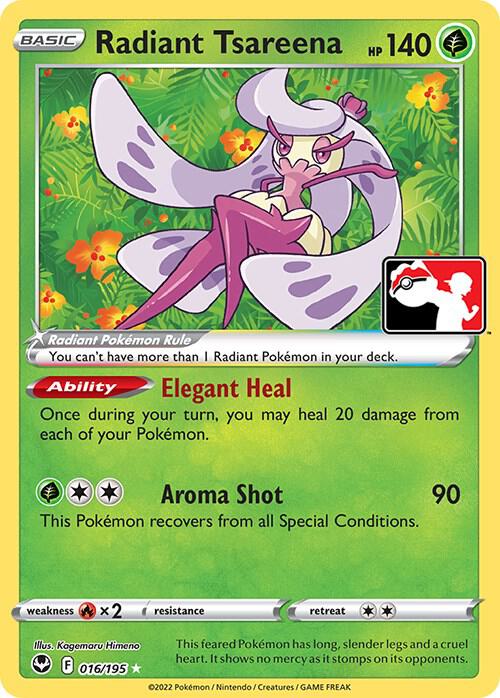 Radiant Tsareena - 016/195 - Radiant Rare