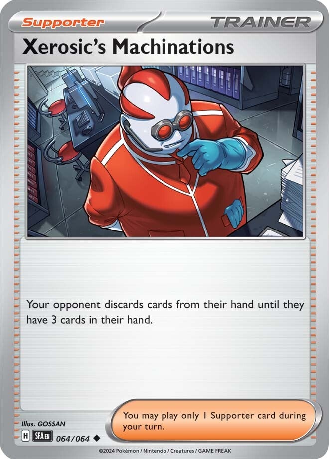 Xerosics Machinations - 064/064 - Uncommon - Reverse Holo