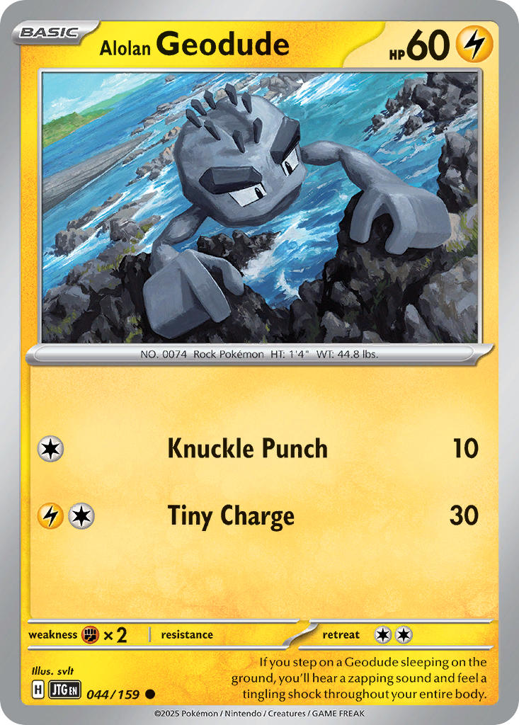 Alolan Geodude - 044/159 - Common