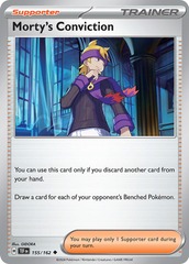 Morty's Conviction - 155/162 - Uncommon - Reverse Holo