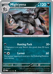 Mightyena - 114/167 - Uncommon - Reverse Holo