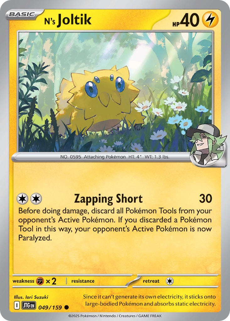 Ns Joltik - 049/159 - Common - Reverse Holo