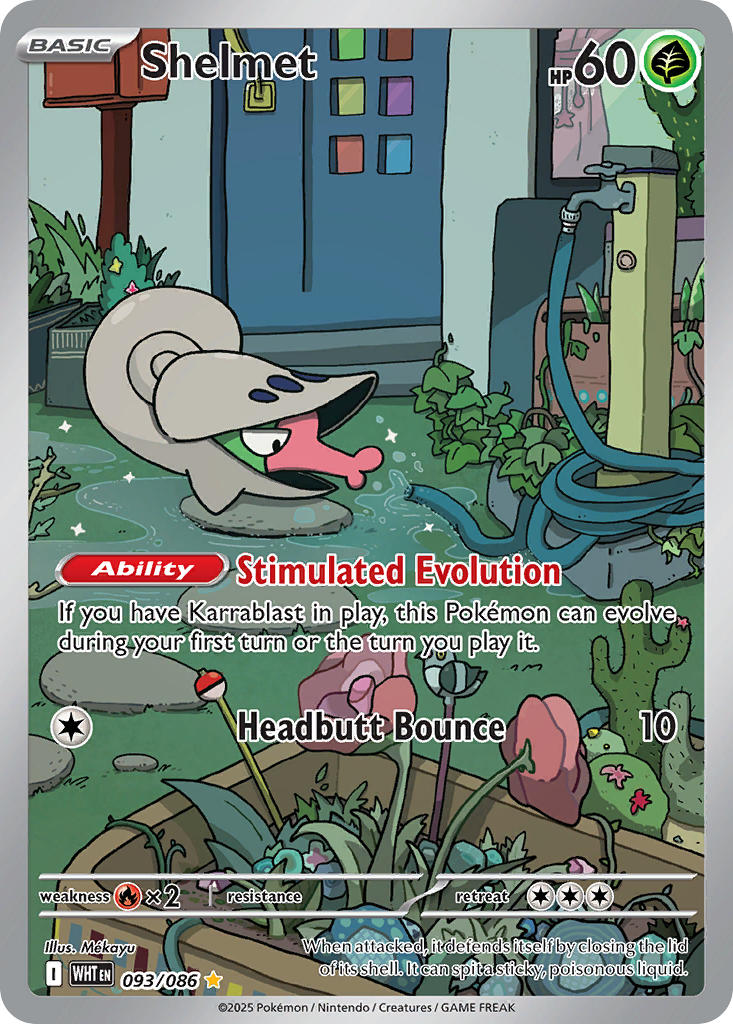 Shelmet - 093/086 - Illustration Rare