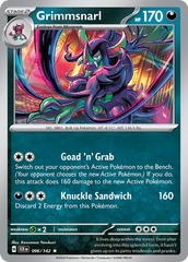 Grimmsnarl - 096/142 - Rare - Reverse Holo