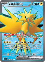 Zapdos ex - 192/165 - Full Art Ultra Rare