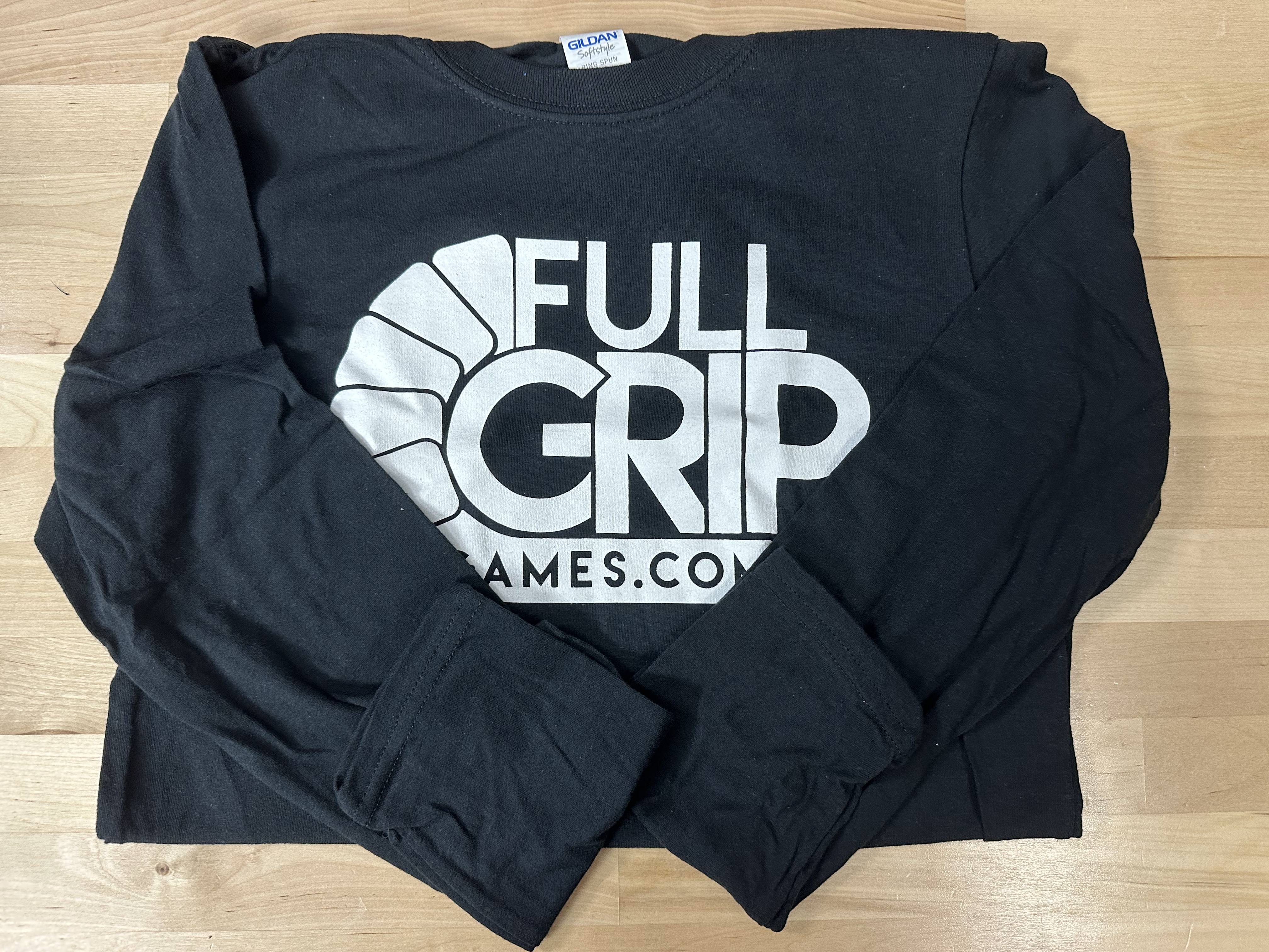 Full Grip Games Long Sleeve T Shirt - Black