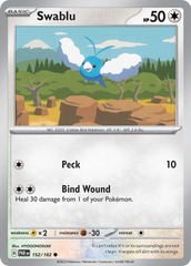 Swablu - 152/182 - Common - Reverse Holo