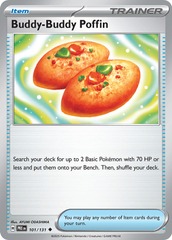 Buddy-Buddy Poffin (Poke Ball Pattern) - 101/131 - Uncommon - Reverse Holo