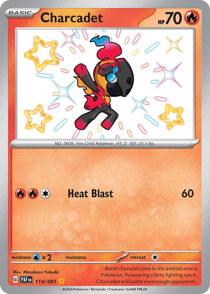 Charcadet - 114/091 - Shiny Rare