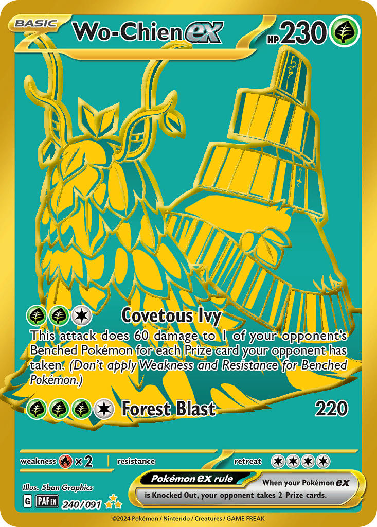 Wo-Chien ex - 240/091 - Hyper Rare