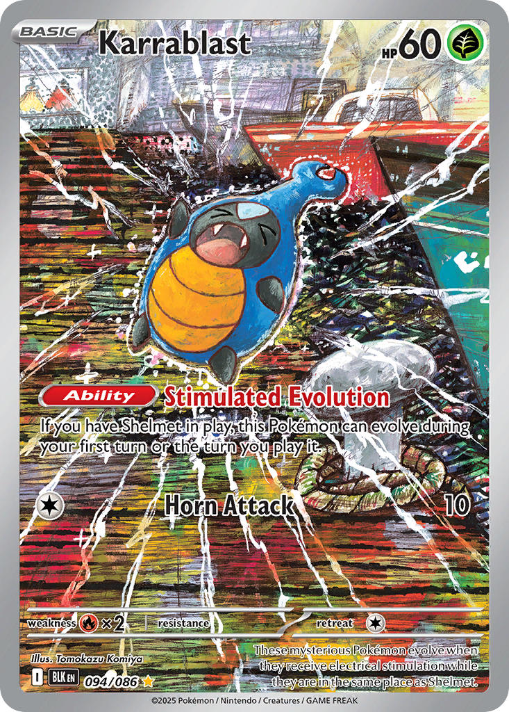 Karrablast - 094/086 - Illustration Rare