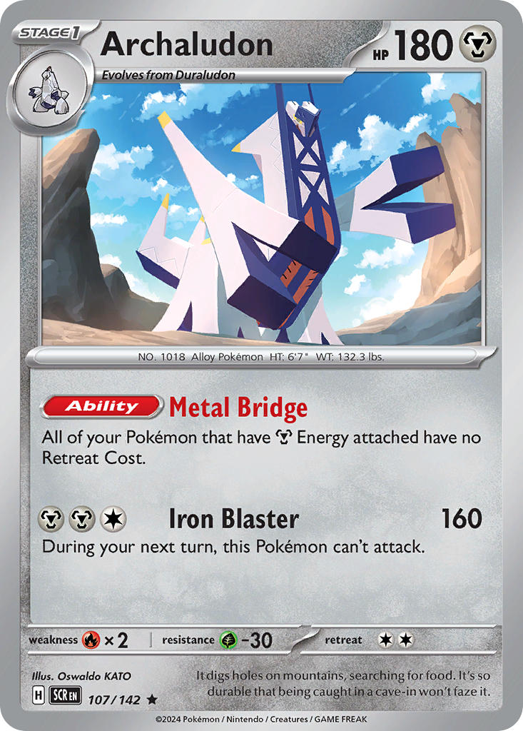 Archaludon - 107/142 - Rare