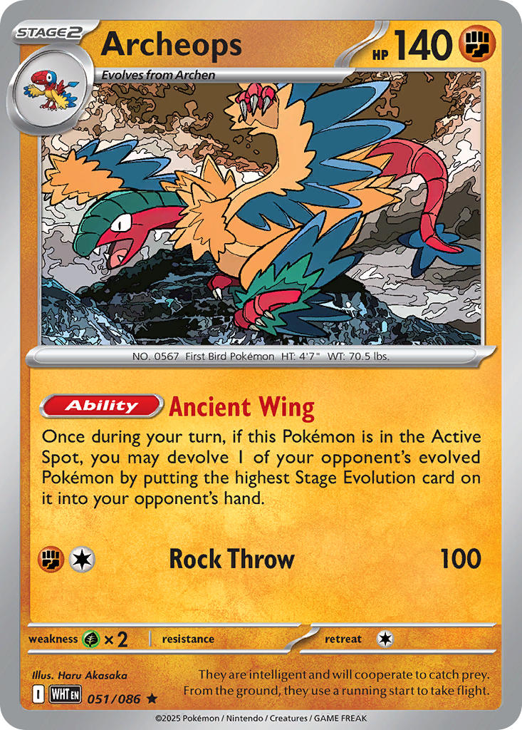 Archeops - 051/086 - Holo Rare