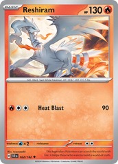 Reshiram - 022/142 - Uncommon - Reverse Holo