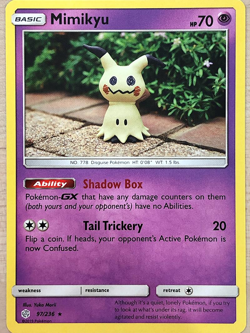 Mimikyu - 97/236 - Rare - Reverse Holo