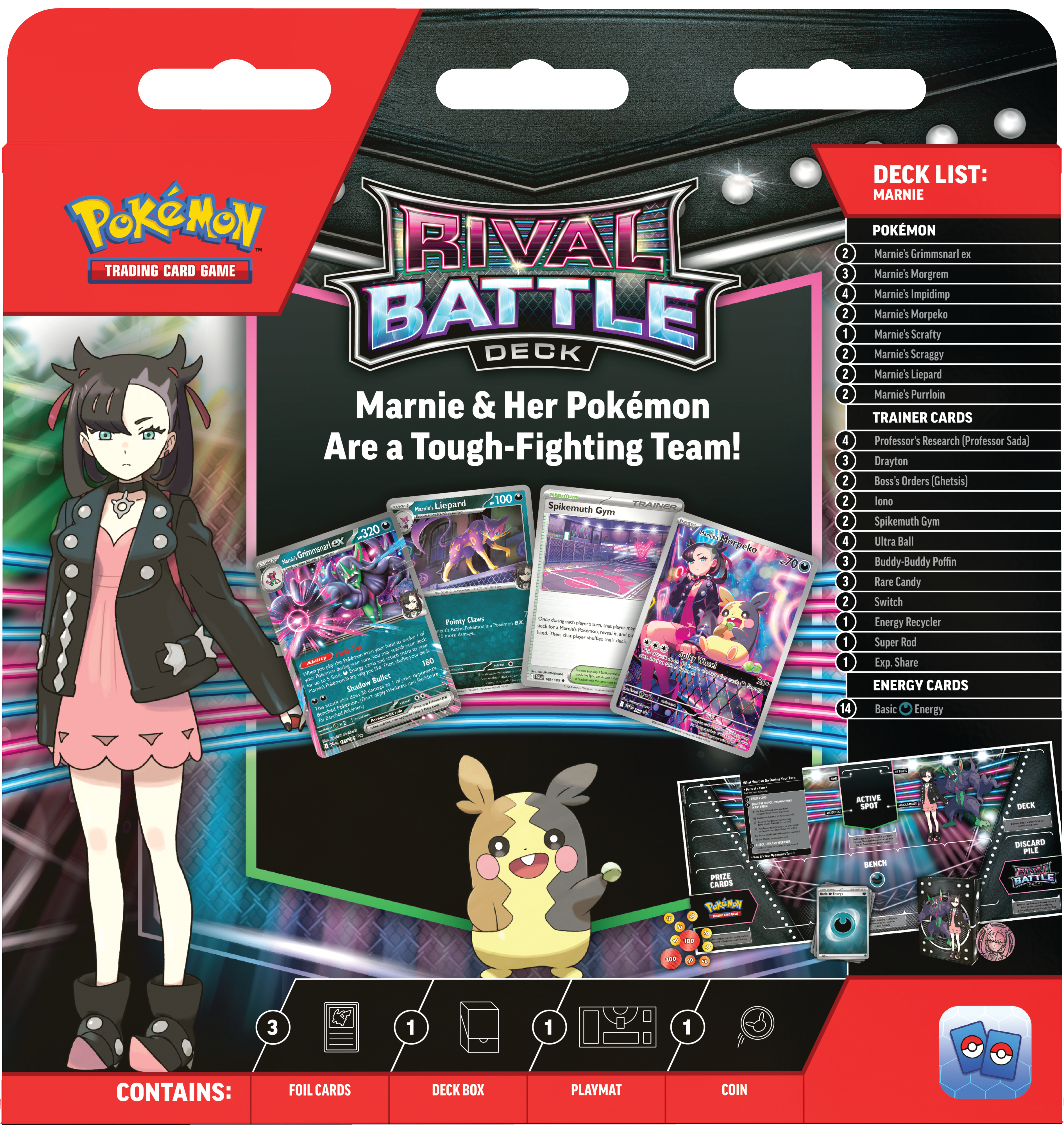 Rival Battle Deck—Marnie
