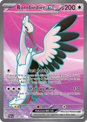 Bombirdier ex - 234/182 - Full Art Ultra Rare