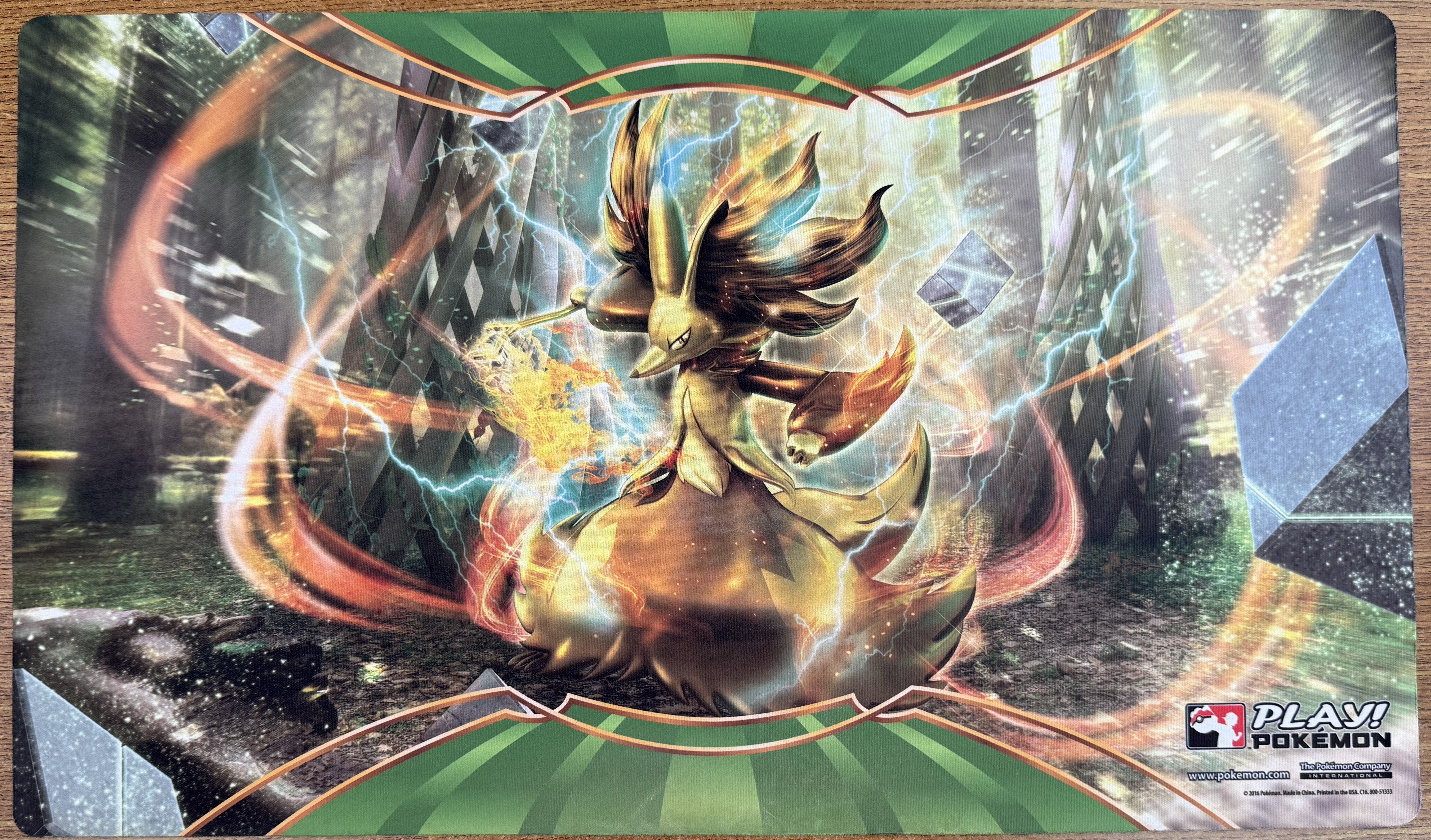 Delphox Playmat