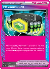 Maximum Belt - 154/162 - ACE Rare