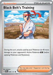 Black Belt's Training (Poke Ball Pattern) - 099/131 - Common - Reverse Holo