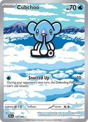 Cubchoo - 109/086 - Illustration Rare