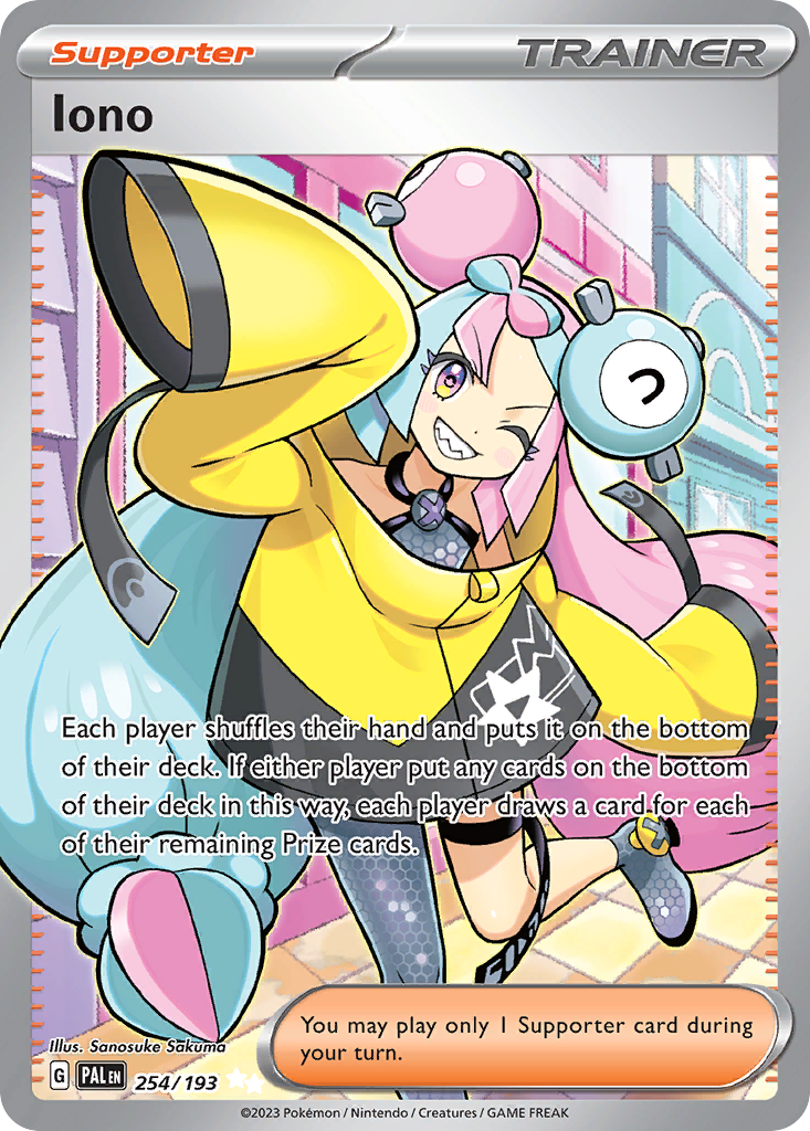 Iono - 254/193 - Full Art Ultra Rare