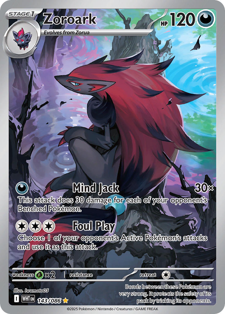 Zoroark - 143/086 - Illustration Rare