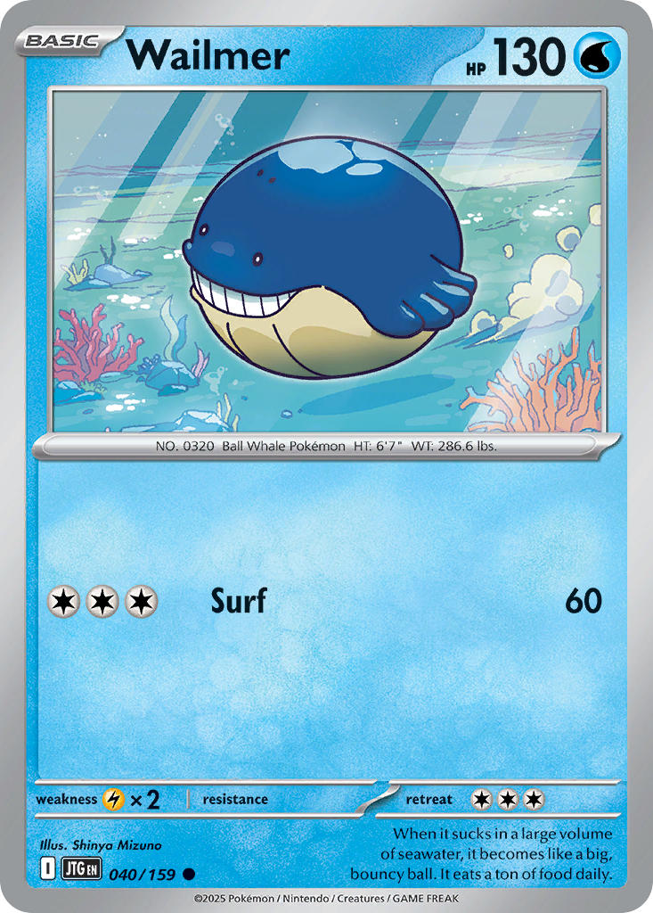 Wailmer - 040/159 - Common